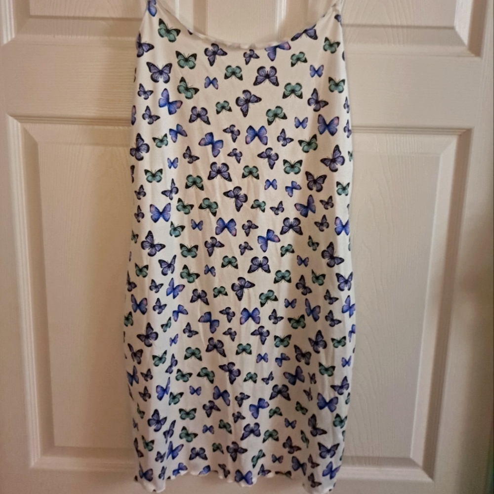 Mini butterfly dress